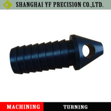 CNC custom machined plastic pipe fitting