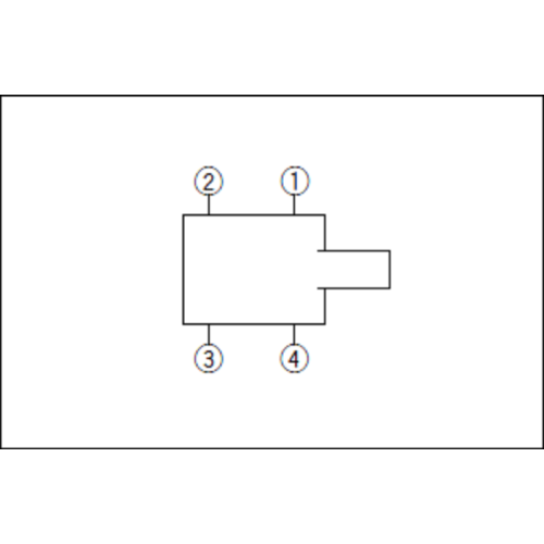 Thin Control Lever Type Detection Switch