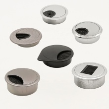 Office Desk Cable Grommets for Plastic Hole Cover and Management
