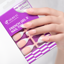 Wholesale Custom Press-on Ballerina Nails with French Tip