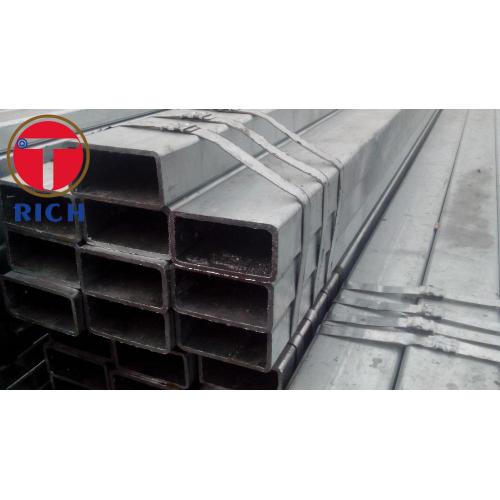 Tubería de acero rectangular cuadrada galvanizada