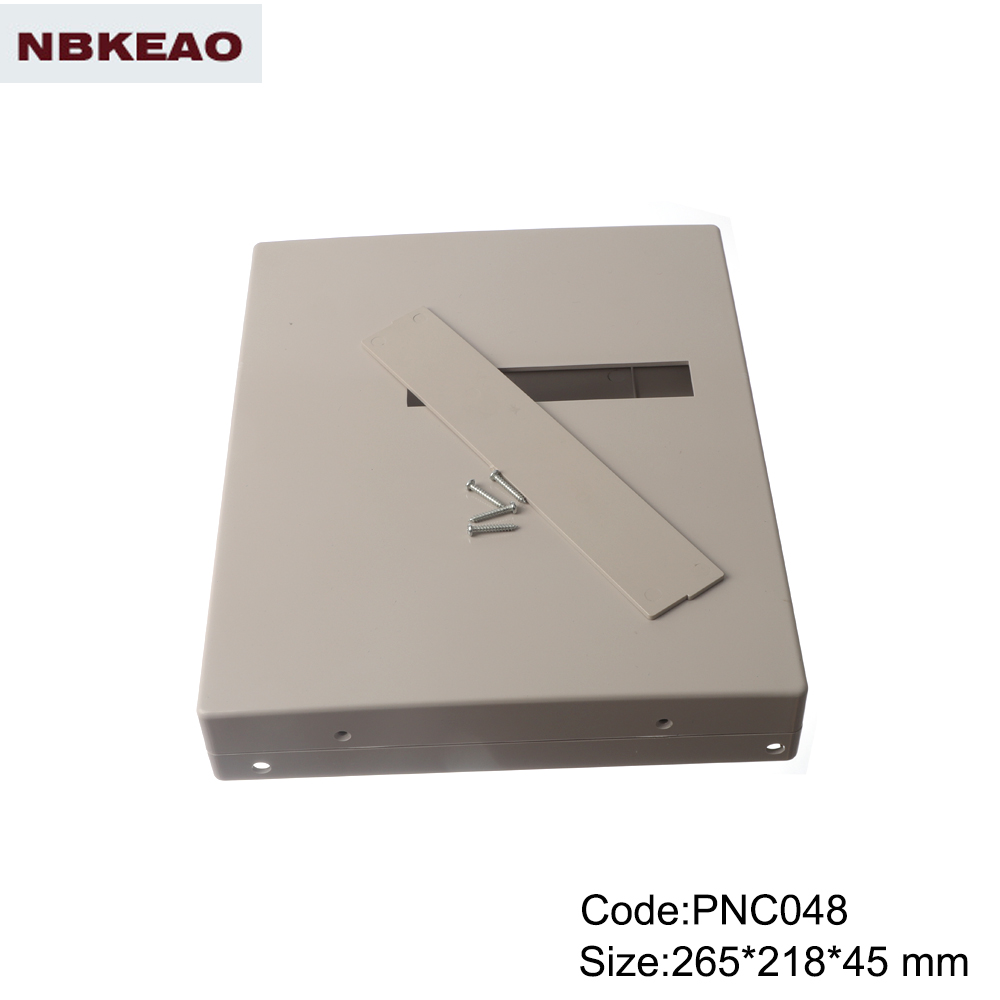 Vỏ bộ định tuyến mạng bằng nhựa PNC048 Vỏ ngoài viễn thông ngoài trời Hộp abs Hộp nối điện tử vỏ nhựa