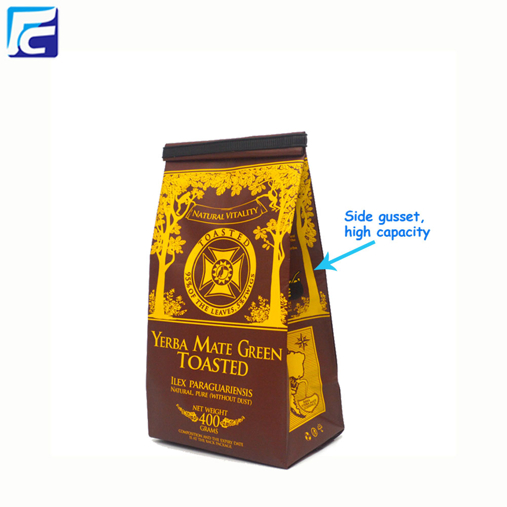 Custom Design Moisture Proof Aluminum Foil Coffee Bags