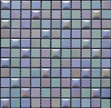 Iridescent Ceramic Mosaic Tile