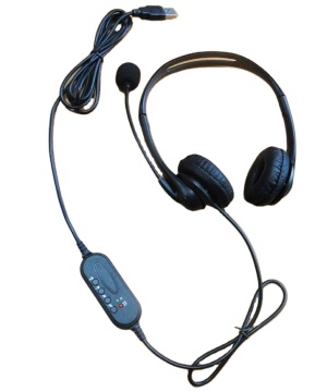 High Quality Monaural USB Headset for Call Centers
