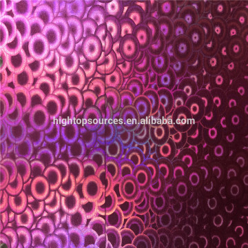 Synthetic pvc leather laser leather synthetic leather ball leather for ball with bubble pattern