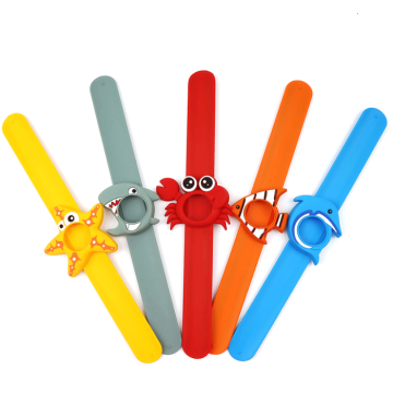 Wholesale Soft Safe Party Favors Silicone Slap Bracelets