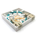 2 Ports Fiber Optic Wall Plate