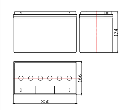 12V65Ah Lead acid Battery