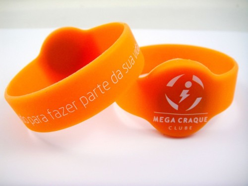 High Quality Fashion ISO14443A 13.56MHZ gps tracking Wristband With MIFARE(R) technology