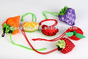 Fruit shape nylon foldable bag