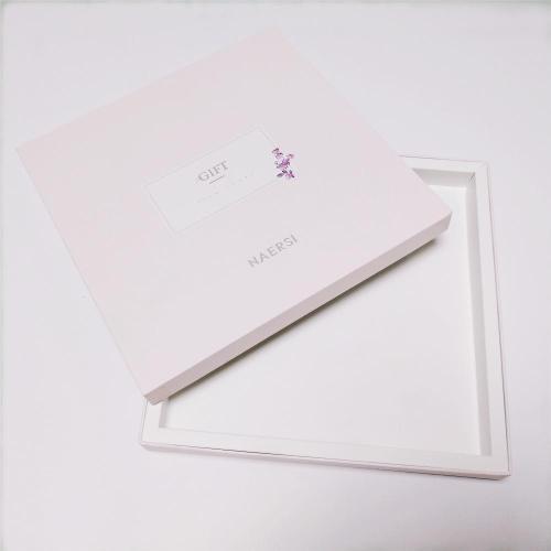 Light Pink Luxury Silk Scarf Box Packaging