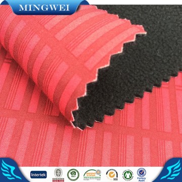 Spandex+TUP+velboa fabric Foam Bonded Fabric