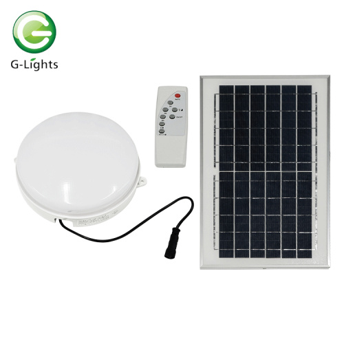 Plafoniera solare a led moderna rotonda in ABS 30w