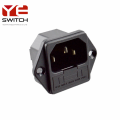 AC Power Socket с владельцем предохранителя 10A / 250 В