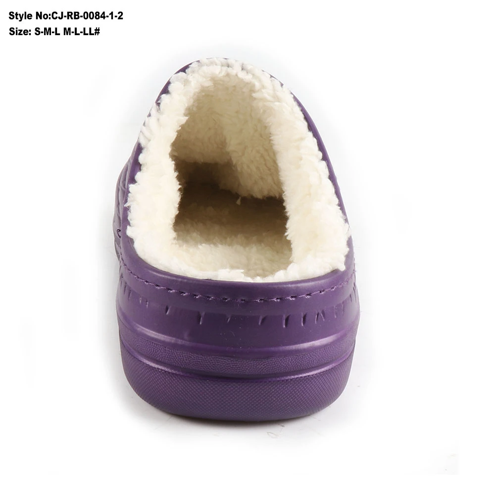 New Style Warm Homeuse Shoes EVA Fur Winter Clog