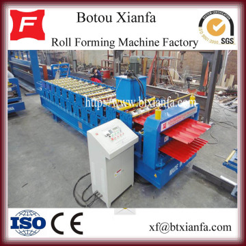 Trapezoidal Aluminum Double Layer Roll Forming Machine