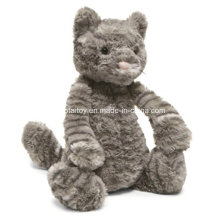 Bashful Tabby Kitten Medium Plush Animal Toy (GT-09745)