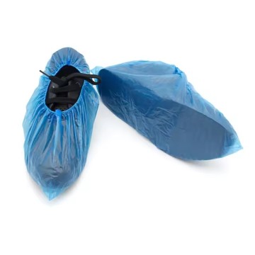 Affordable PE Material Blue Shoe Covers - Customizable, Disposable Plastic Shoe Protectors
