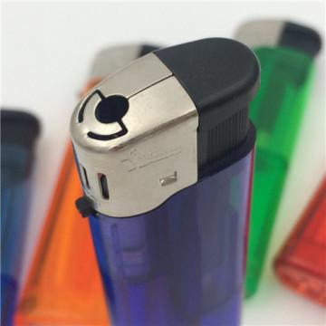 8.1cm Disposable Transparent Ellipse Electronic Lighter