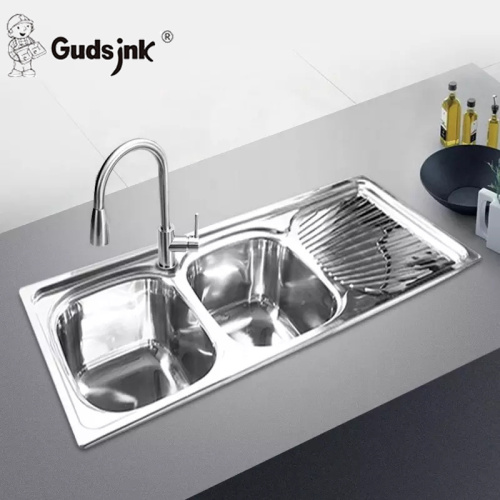 Pressed Kitchen Sink Integrated Pressed Stainless Steel Sink