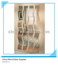 China Long Wavy Shaped Mirror