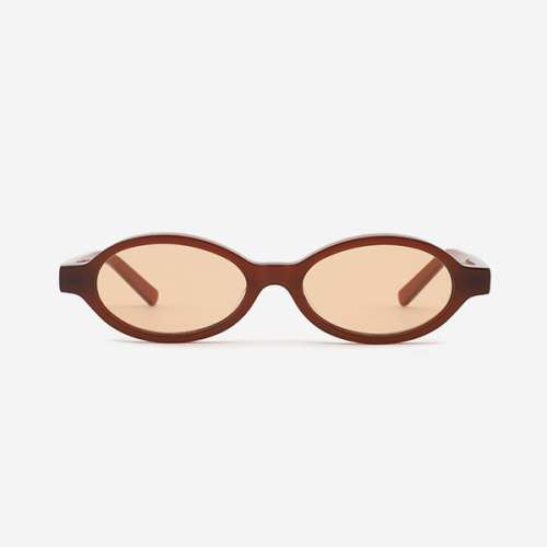 Spirit oval-frame Acetate Unisex Sunglasses