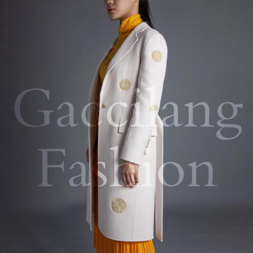 Vintage hand embroidered cashmere overcoats