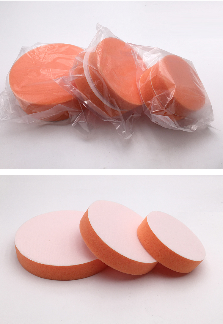 Car Polishing Sponge Pad 3"4"5" Car Polish Foam Pad 100mm125mm 150mm Auto Waxing Sponge Car Polisher Wash Cleaning Tool