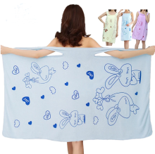 Microfiber Bath Dress Towel for Women - Sublimation Suit