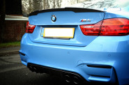 A Style Carbon Fiber Front Lip Spoiler for BMW E90 E92 E93 M3 05-11