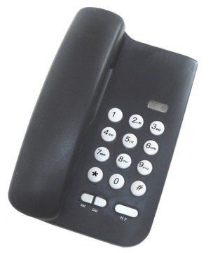 Tone Pulse Switchable Black Trim Line Phone