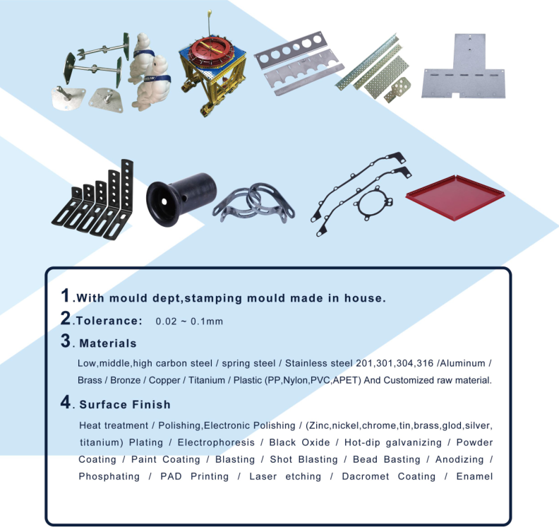 2018 China Factory Custom Metal Disc Stamping/Sheet Metal Stamping Blanks