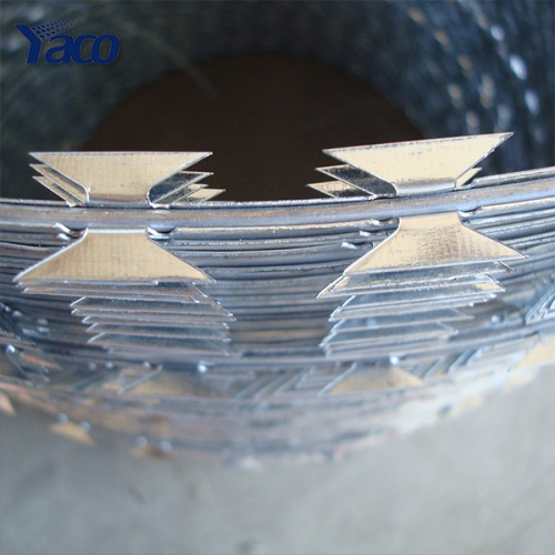 Harga terbaik Hot Dipped Galvanized Razor wire berduri