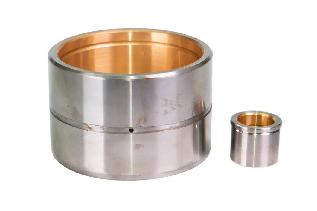 Bimetal Bushing Composite Oilless Bush Sliding Bearing Bushings Bronze Steel Bimetal Bushing Sleeve Bush