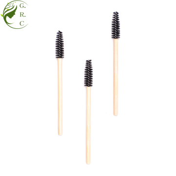 Professional Mini Bamboo Mascara Wands Eyelash Brush