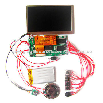TFT video module for advertsing player