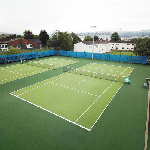 Grasa artificial de campo de tenis para tribunales amigables para niños