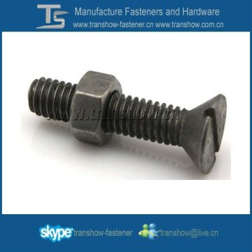 Slotted Counter Sunk Head Machine Screws