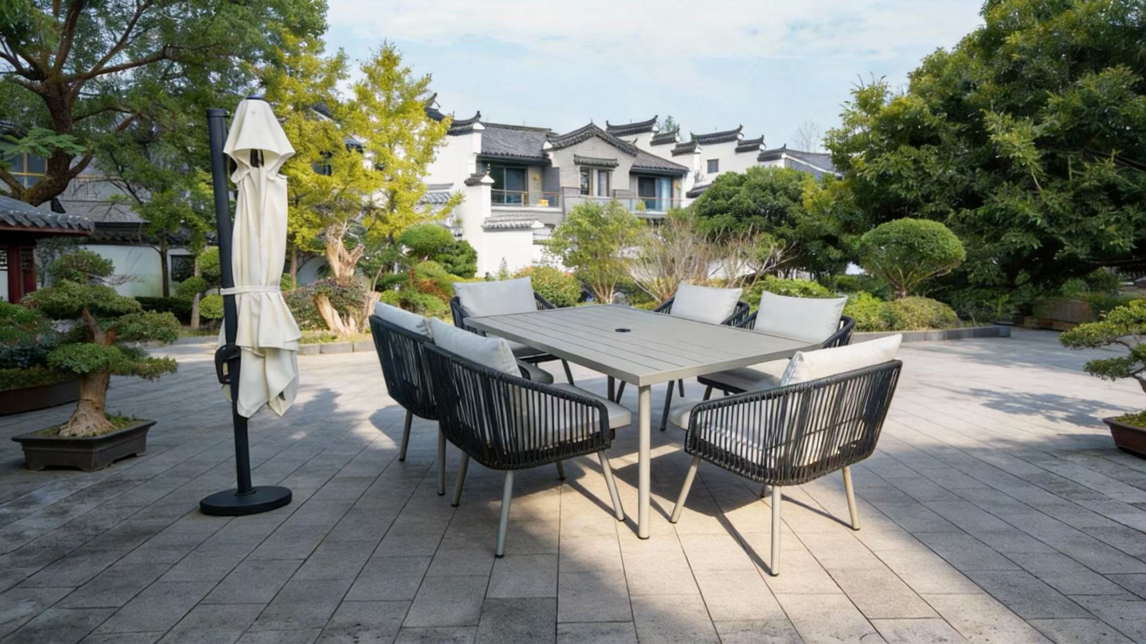 كرسي حديقة وطاولة OT5004 Garden Chair And Table OT5004