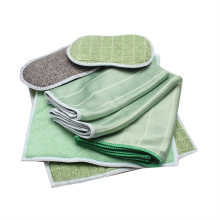 Recyclable Multi-functional Bamboo Fiber Cleaning Cloth Set (6 Pieces)