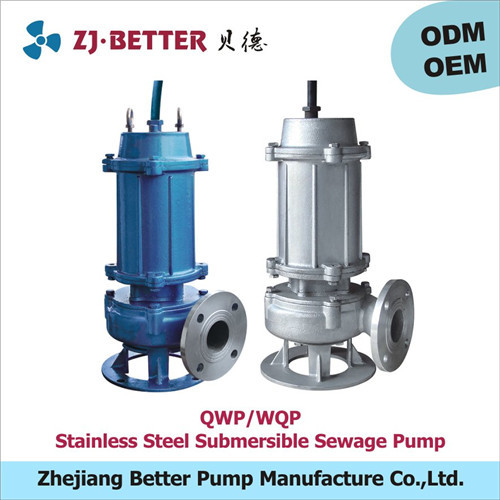 25hp stainless steel submersible automatic pumps for sewage water