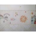 106cm berlian desain wallcovering label wallpaper