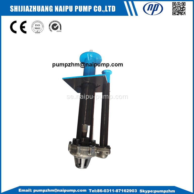 Antislitage Verticle slurry sump pump