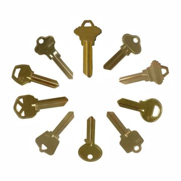 Wholesale Mortise Cylinder Lock Blank Keys for Bump Keys