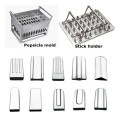 Fast cooling 10 mold popsicle maker