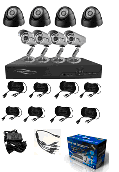 Hanwal 8ch DVR Kit for home security