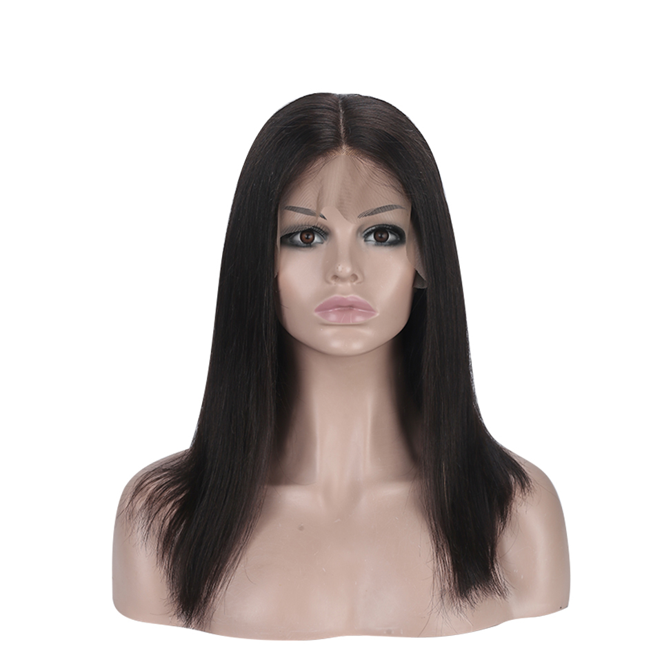 130%-180% Density Straight Lace Front Wigs For Women Peruvian Human Hair Wigs 13X4 Straight Lace Front Human Hair Wigs