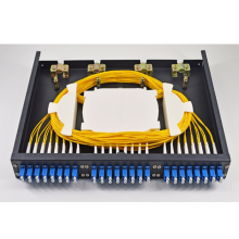 48 96 port fiber optic cable patch panel