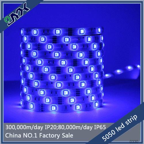 12v flexible 5050 waterproof led strip light 60leds/m for outdoor lighting